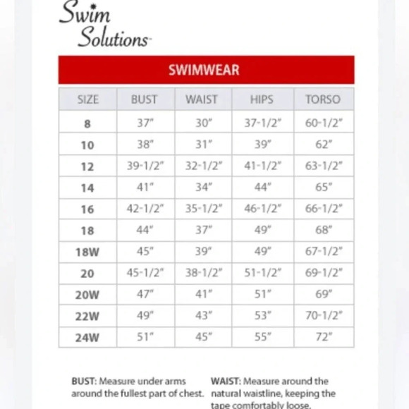 Swim Solutions Plus Size Underwire Paisley Tankini Swim Top Pink Size 18 NWT - Picture 12 of 12